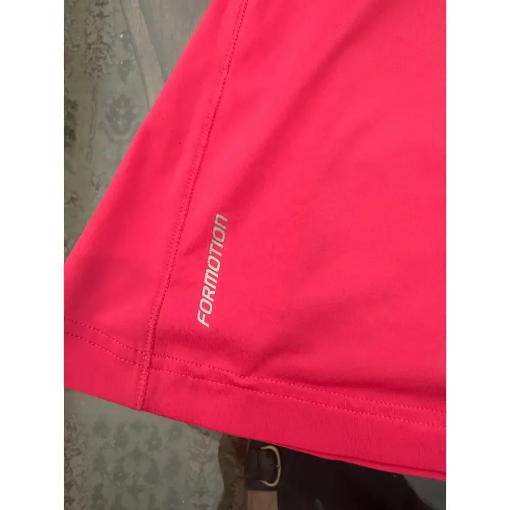 Adidas Women's Pink Green Barricade Tennis Shorts Size Large